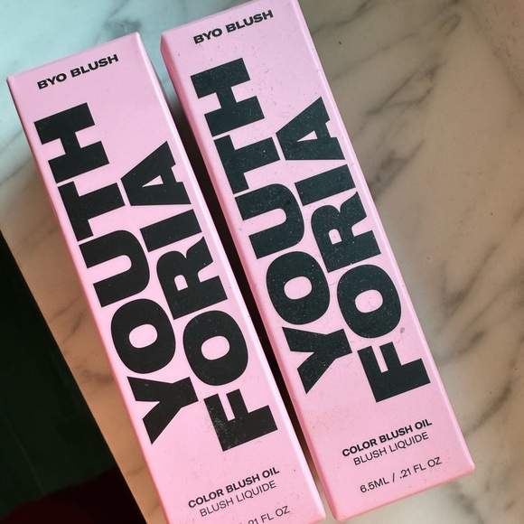 Youth Foria BYO Blush Tinted Blush Oil 2 Pack - Picture 2 of 6